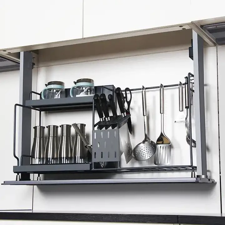 Opbevaringsskab til køkkenlift i aluminiumslegering